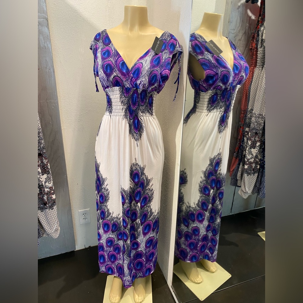 Peacock Feather Dress